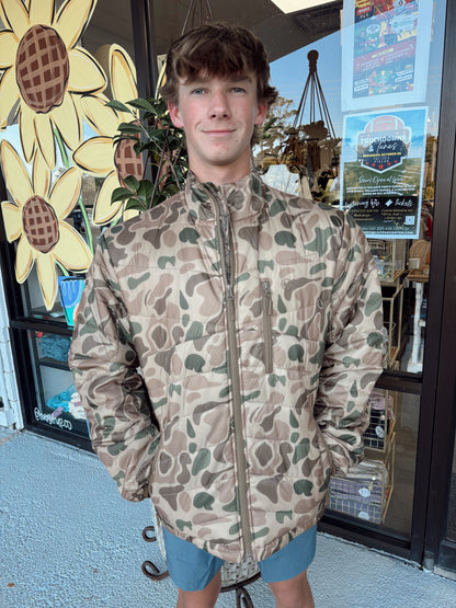 Open Country Jacket- Heybo Traditions Camo Brown