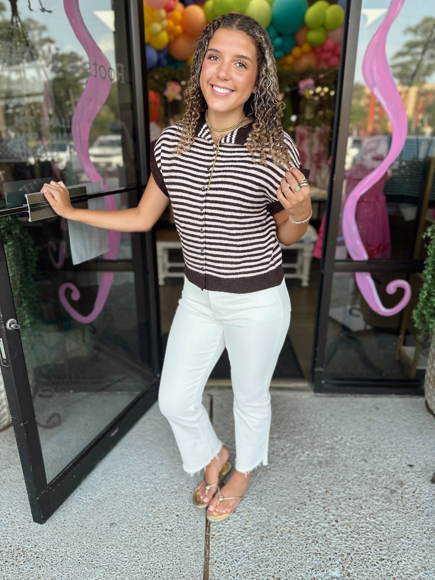 Jeri Top - brown