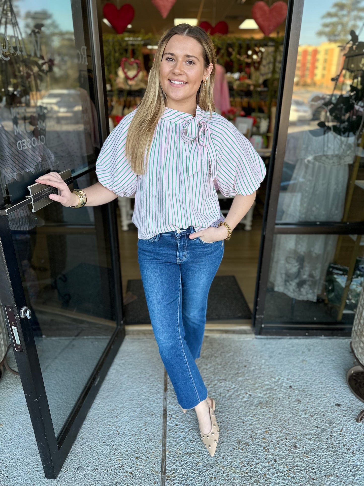 Courtney Top - Pink Mix