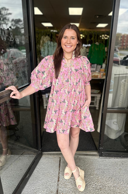 Amie Dress - Pink