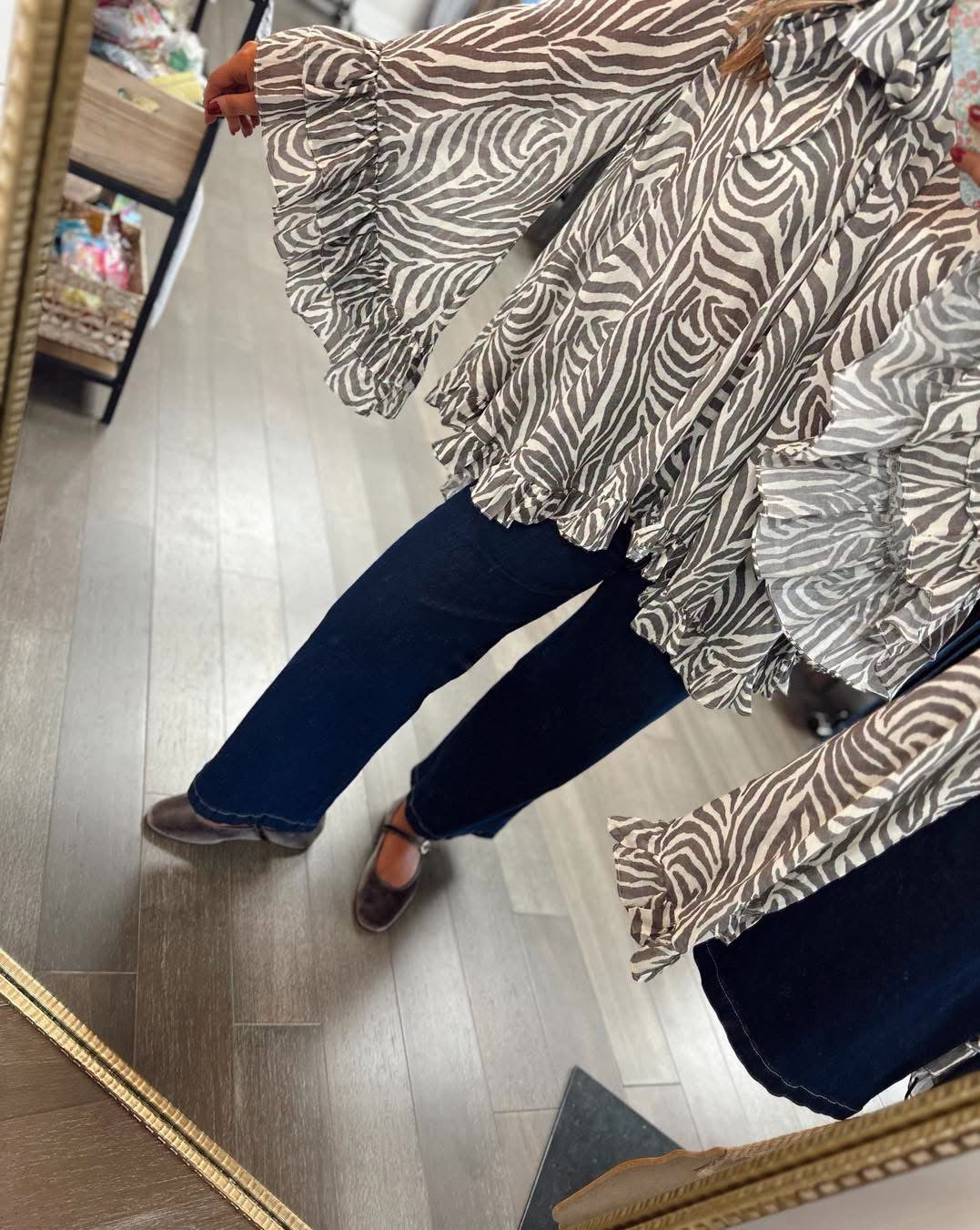 Julie Top - Zebra
