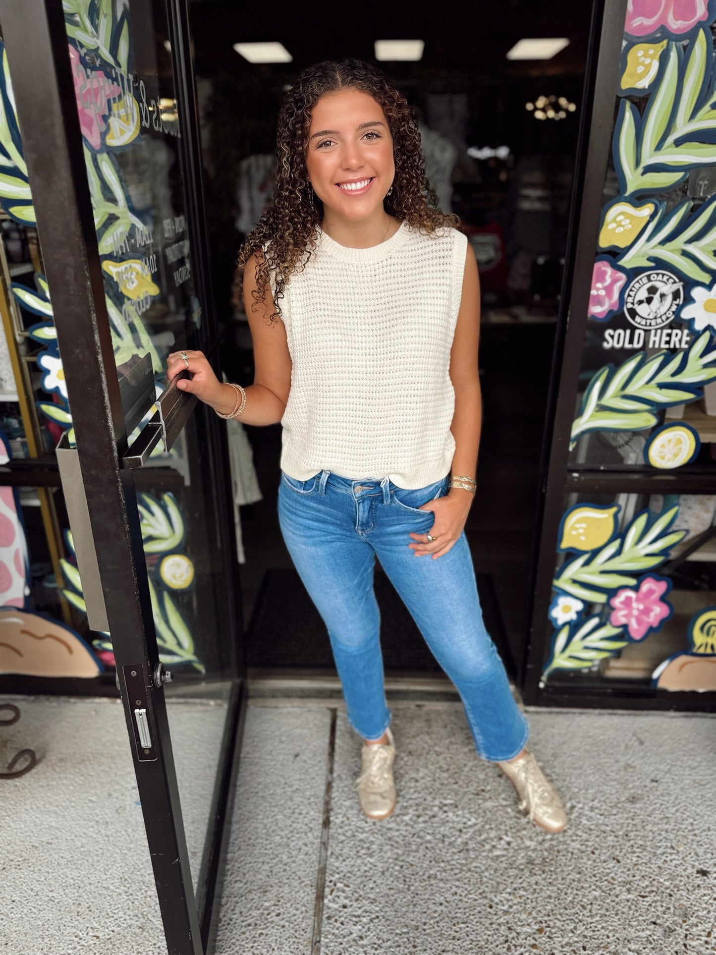 Sweater Vest Top