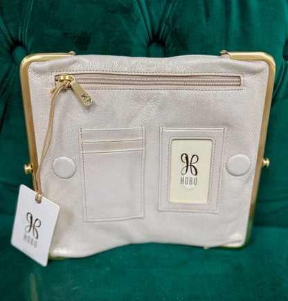 Lauren Clutch Wallet-Sand Shimmer