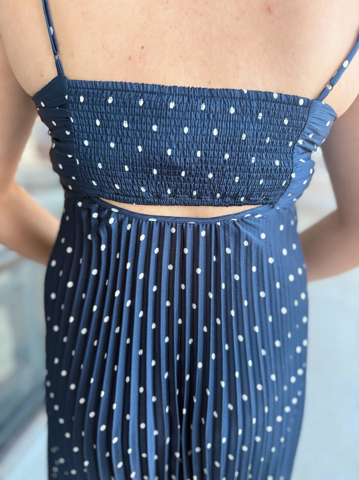 See You Smile Midi - navy mix