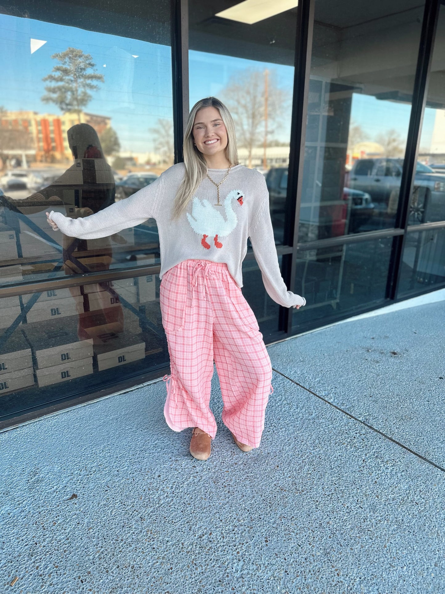 Swan Sweater - Stone