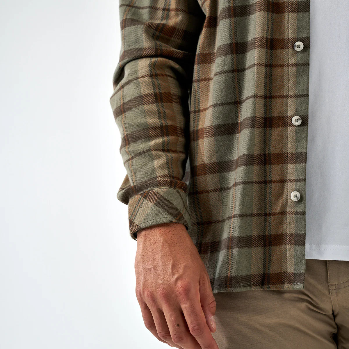 Timber Brown Flannel