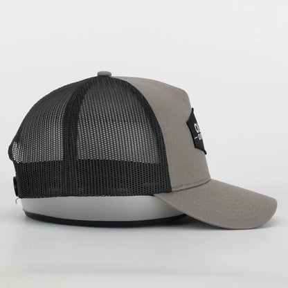 Ole Boy Grey/Black Classic Logo Patch Hat