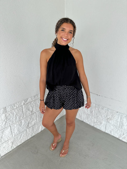 Holly Top - black