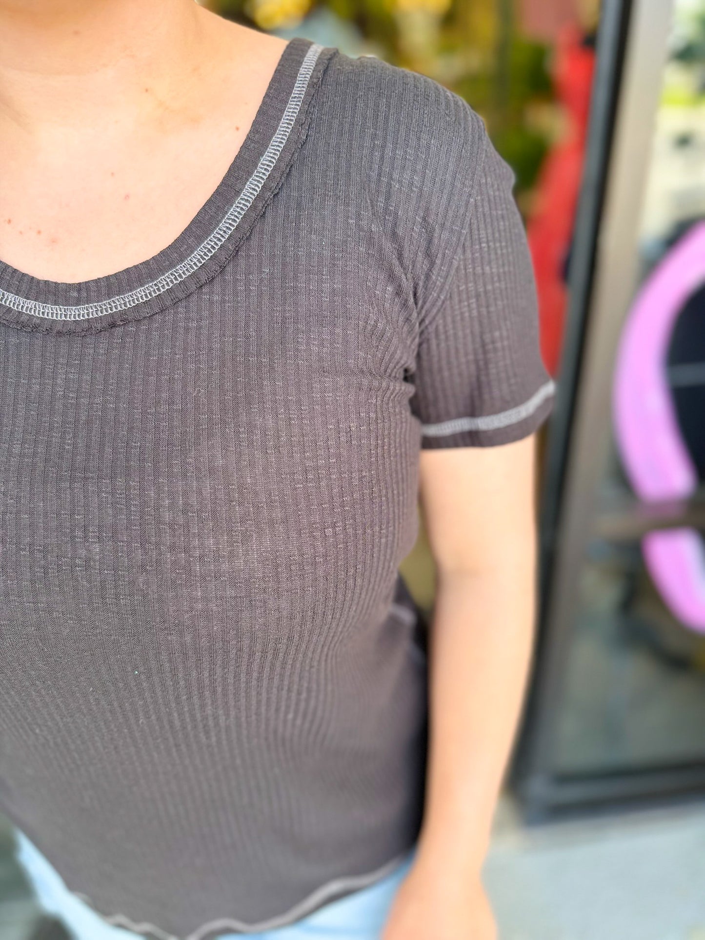 Basic Please Top - Black
