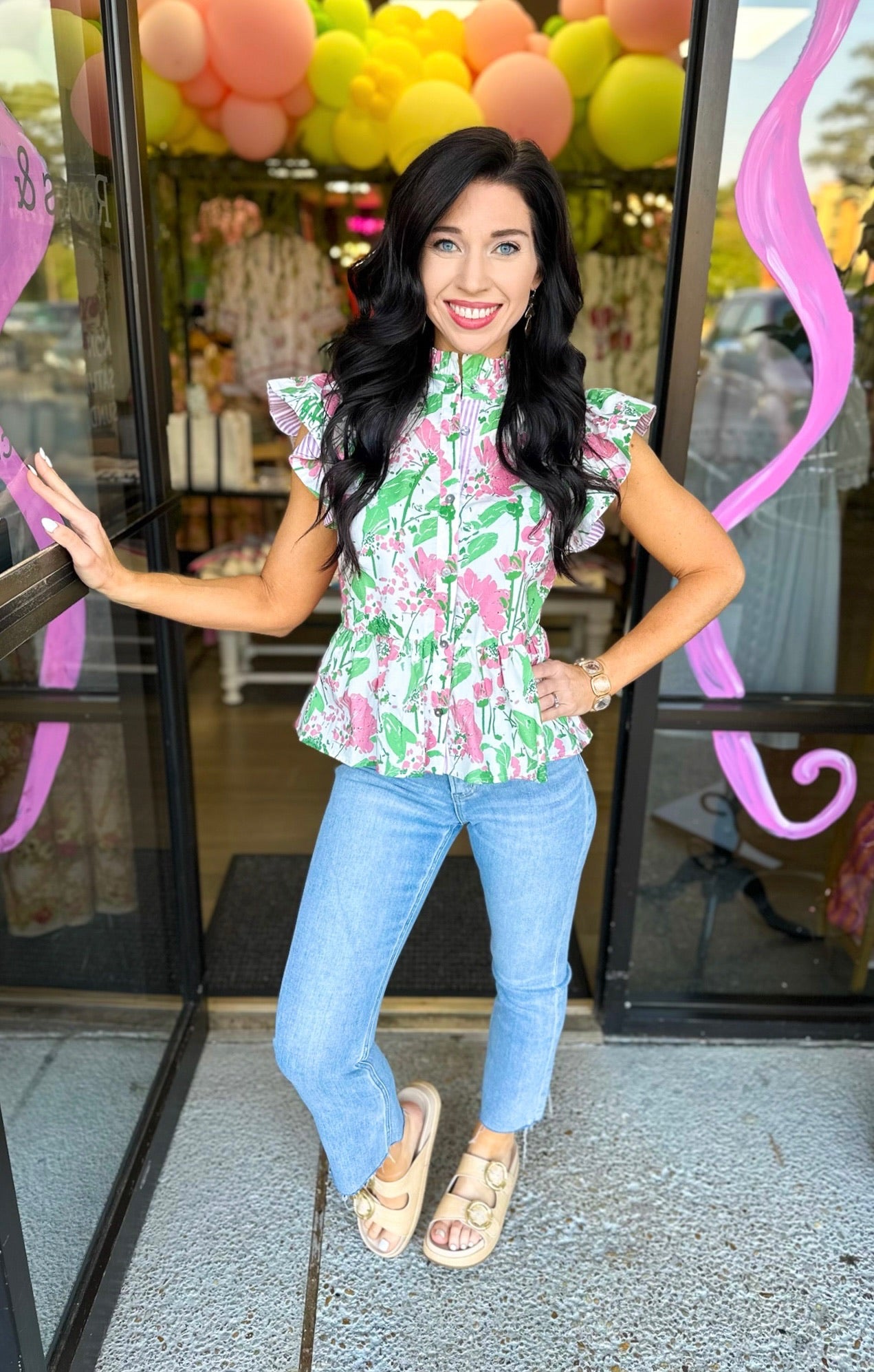 Victora Top - pink