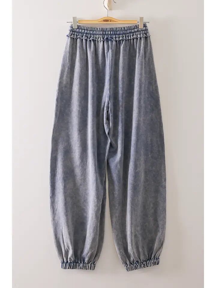 Vintage Cargo Jogger - denim
