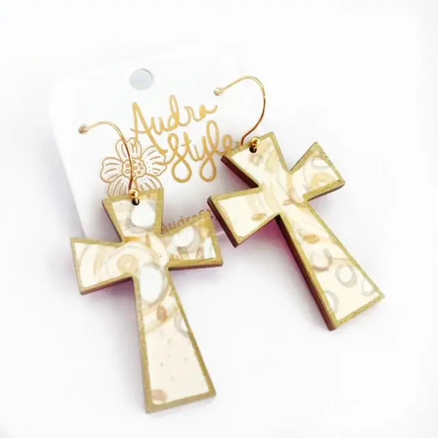 Lead Me to the Cross Earring