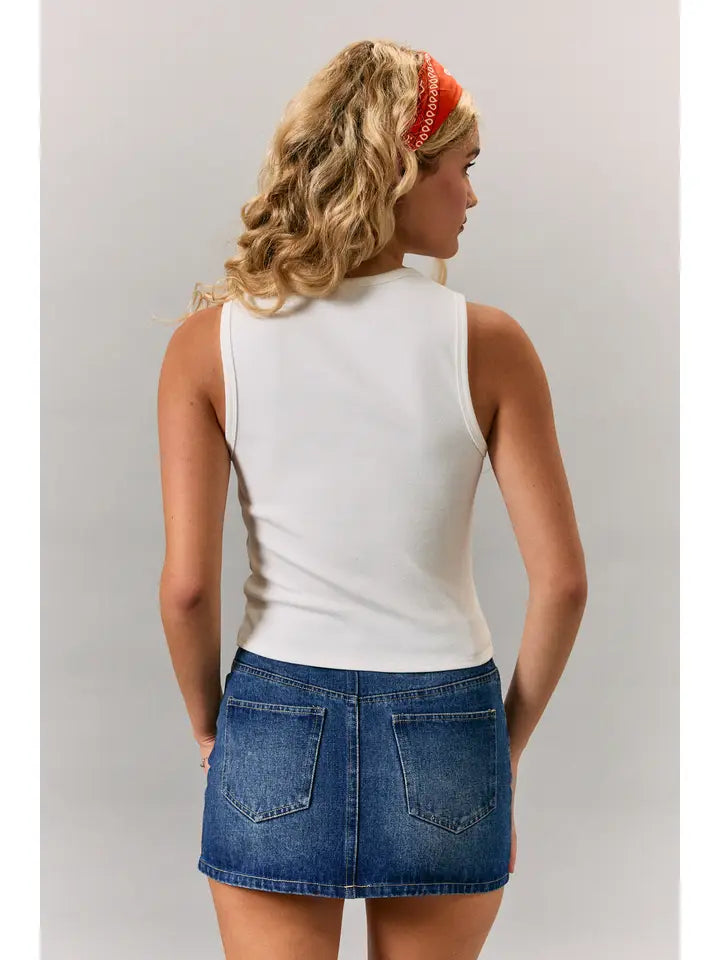 Football Tank Top - navy