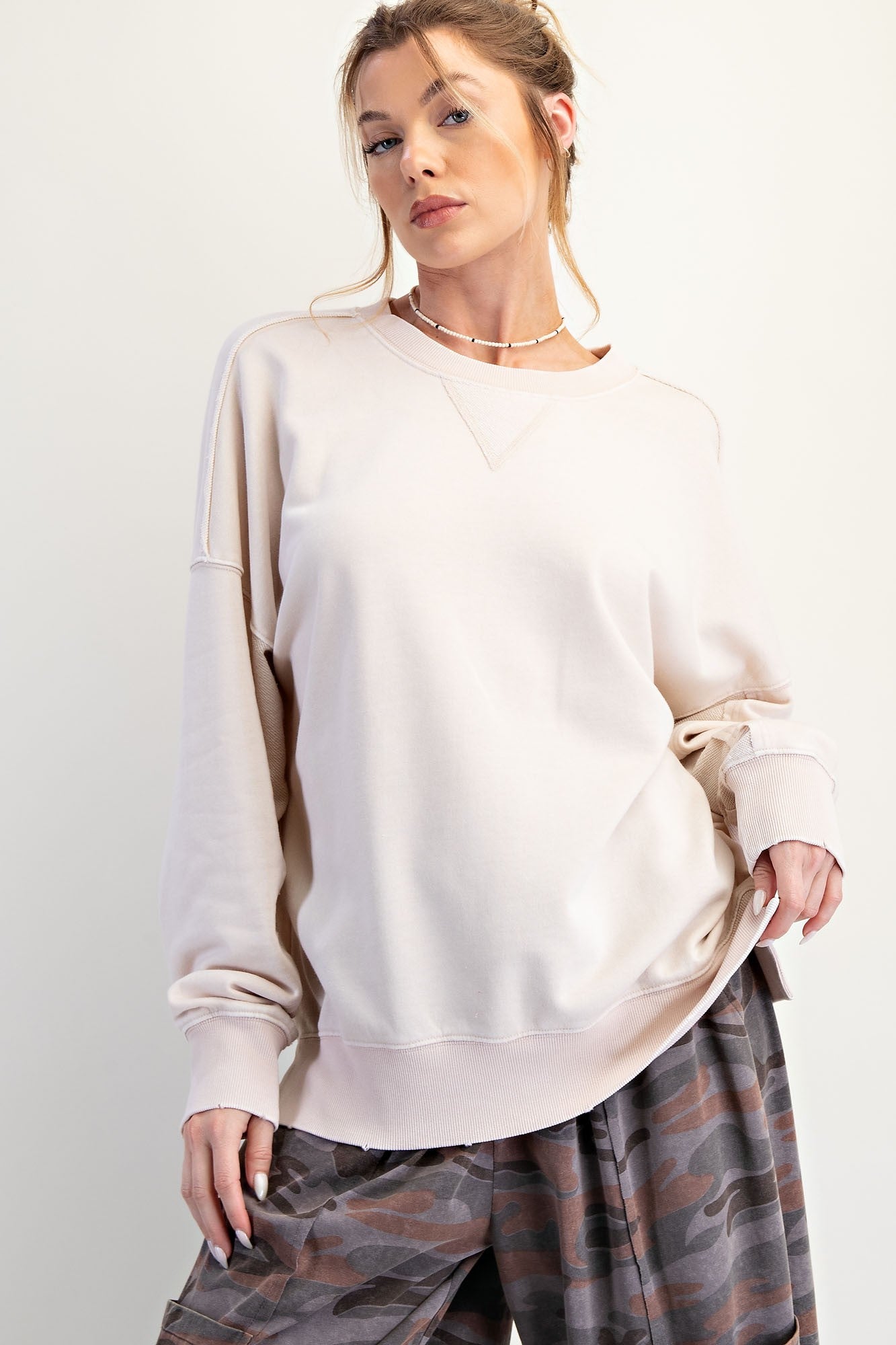 Livin Cozy Top - ecru