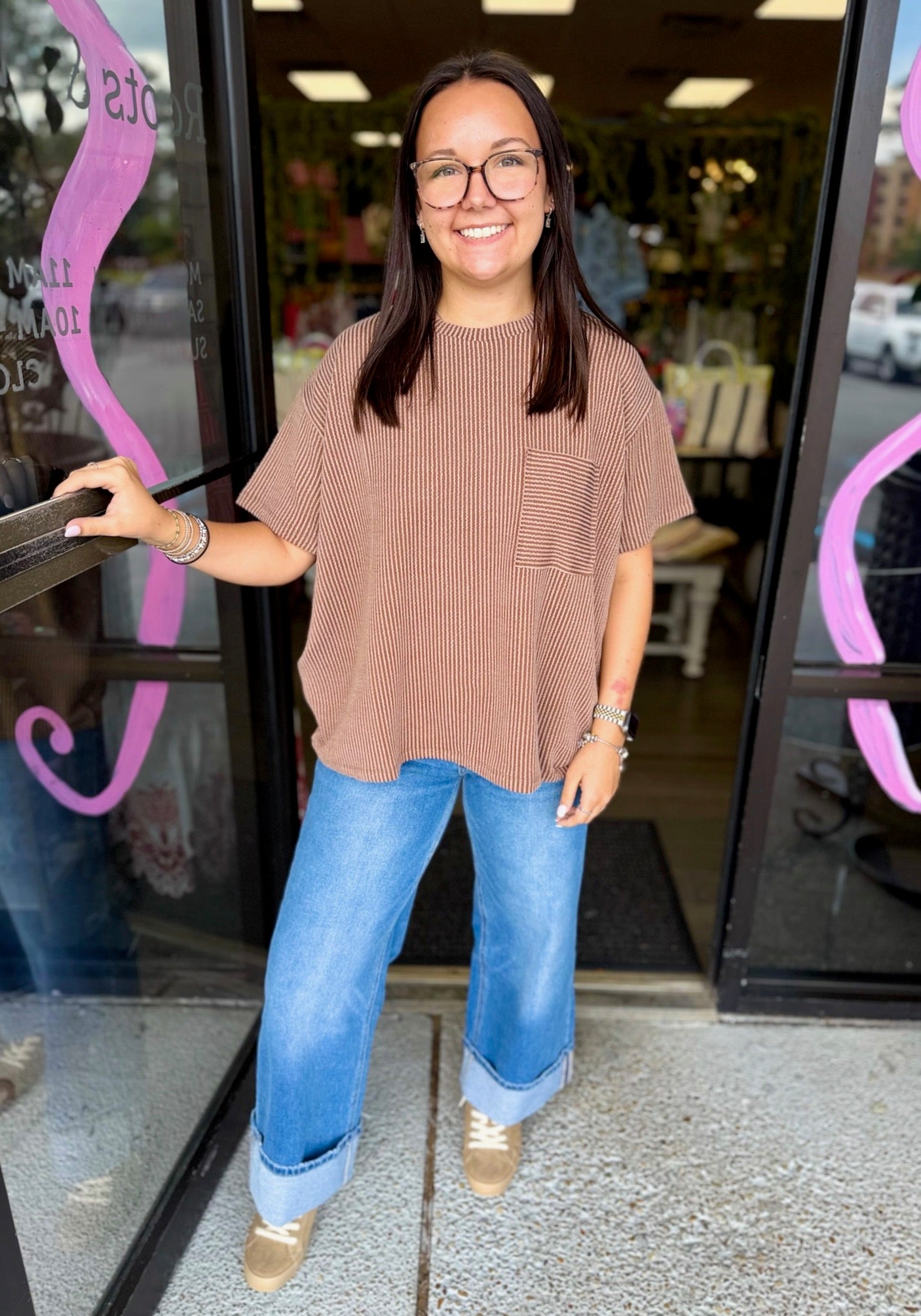 Melanie Top - Brown