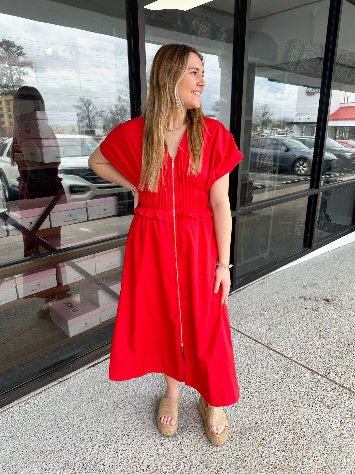 Gabriella Midi - Red