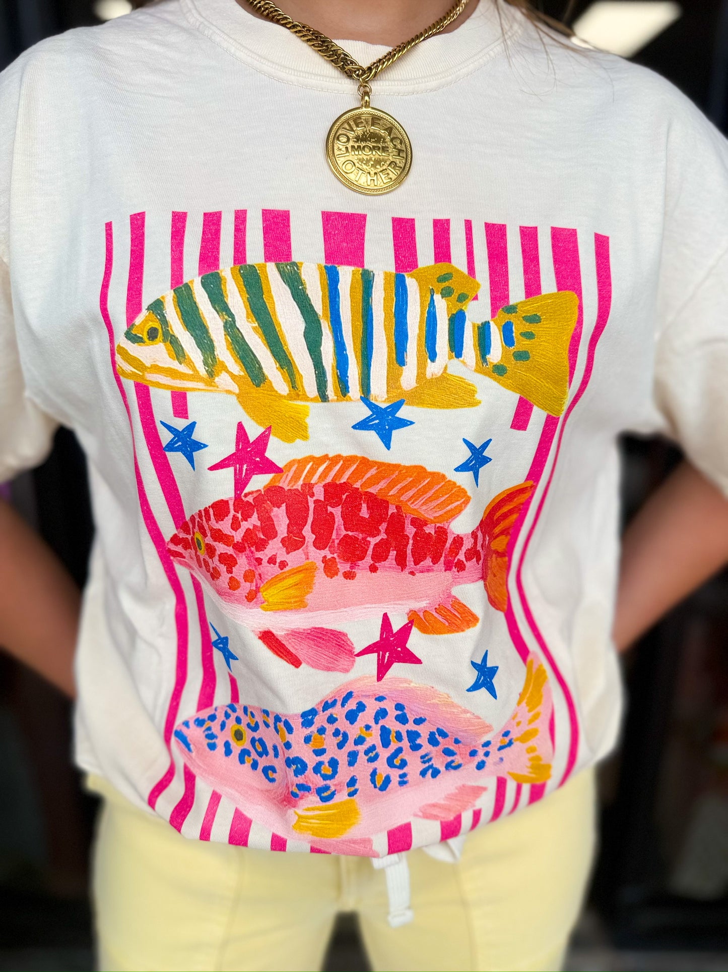 Triple Fish Tee