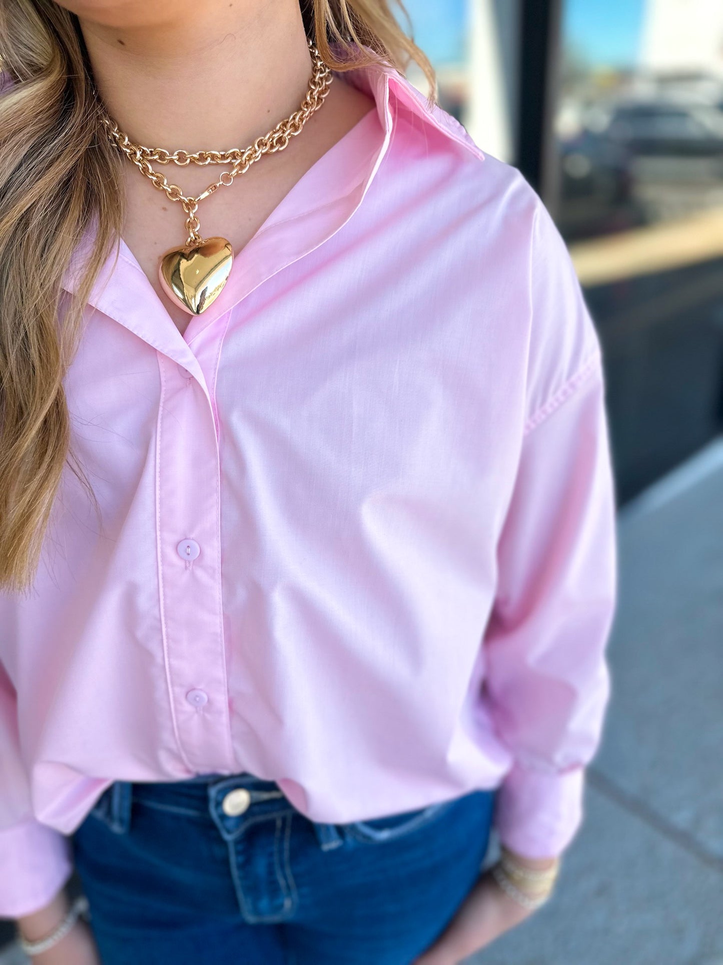 Maley Top - Baby Pink