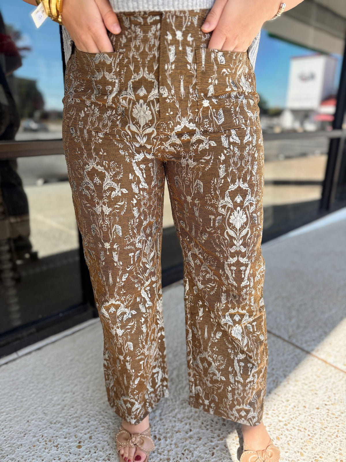 Jacquard Please Pants