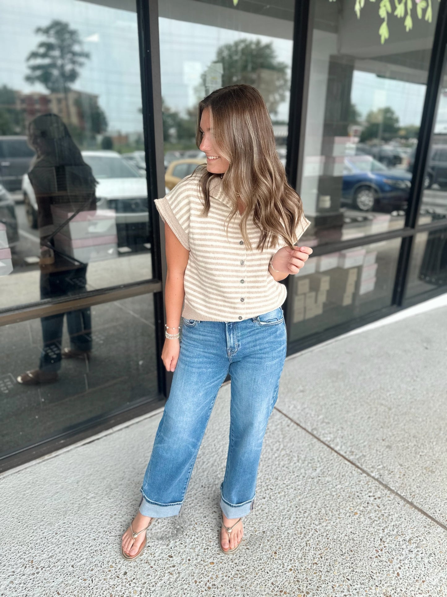 Britt Mid Rise Denim