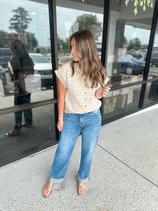 Jeri Top - taupe