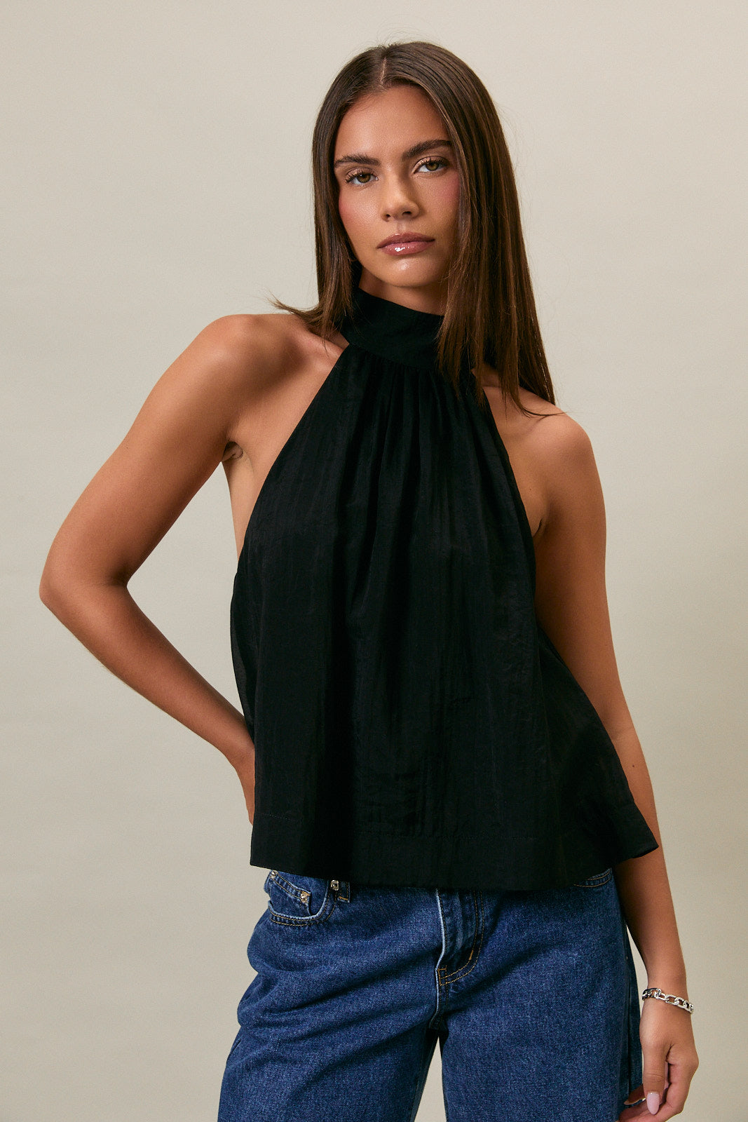Holly Top - black