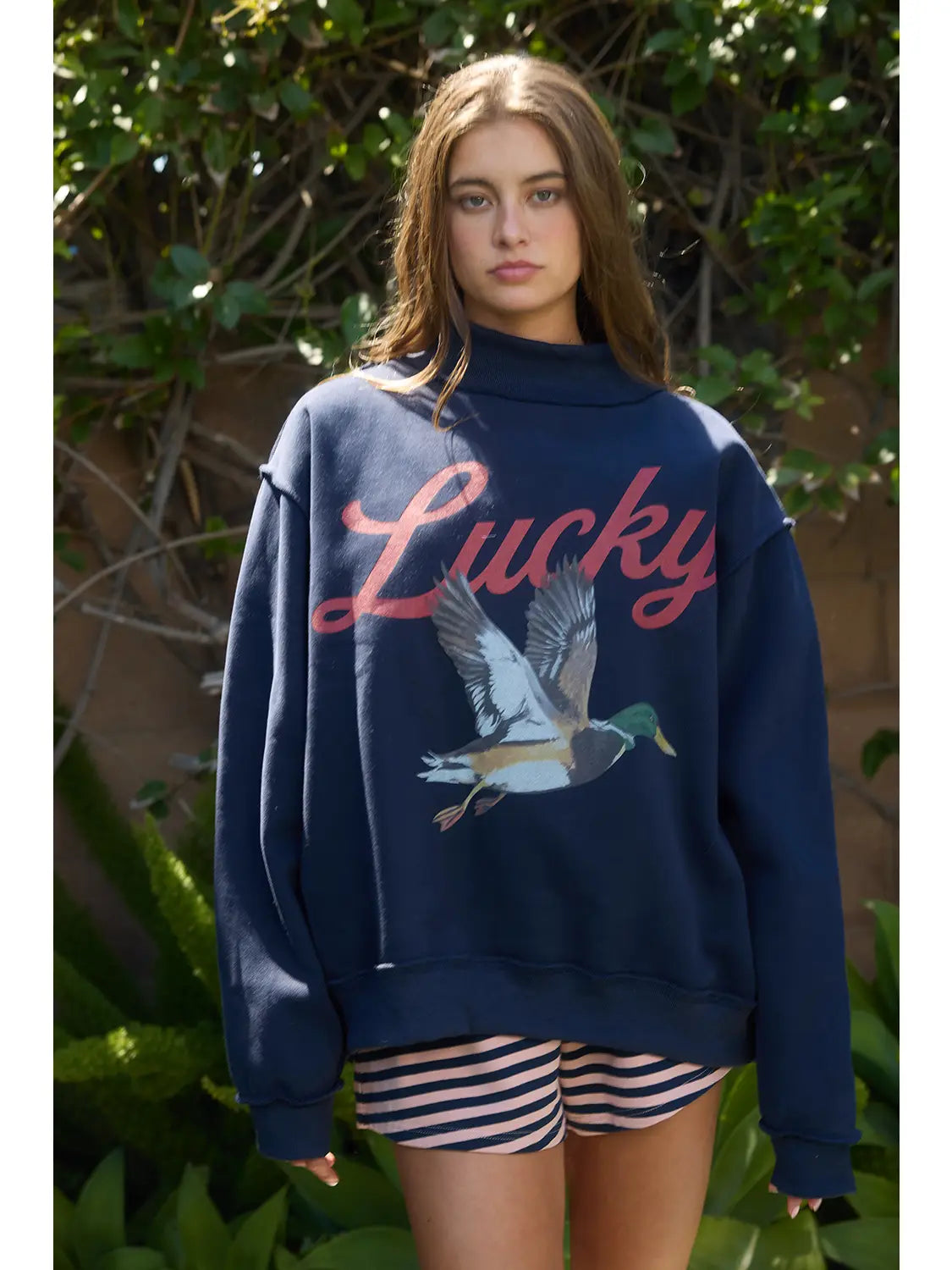 Lucky Mallard Mockneck