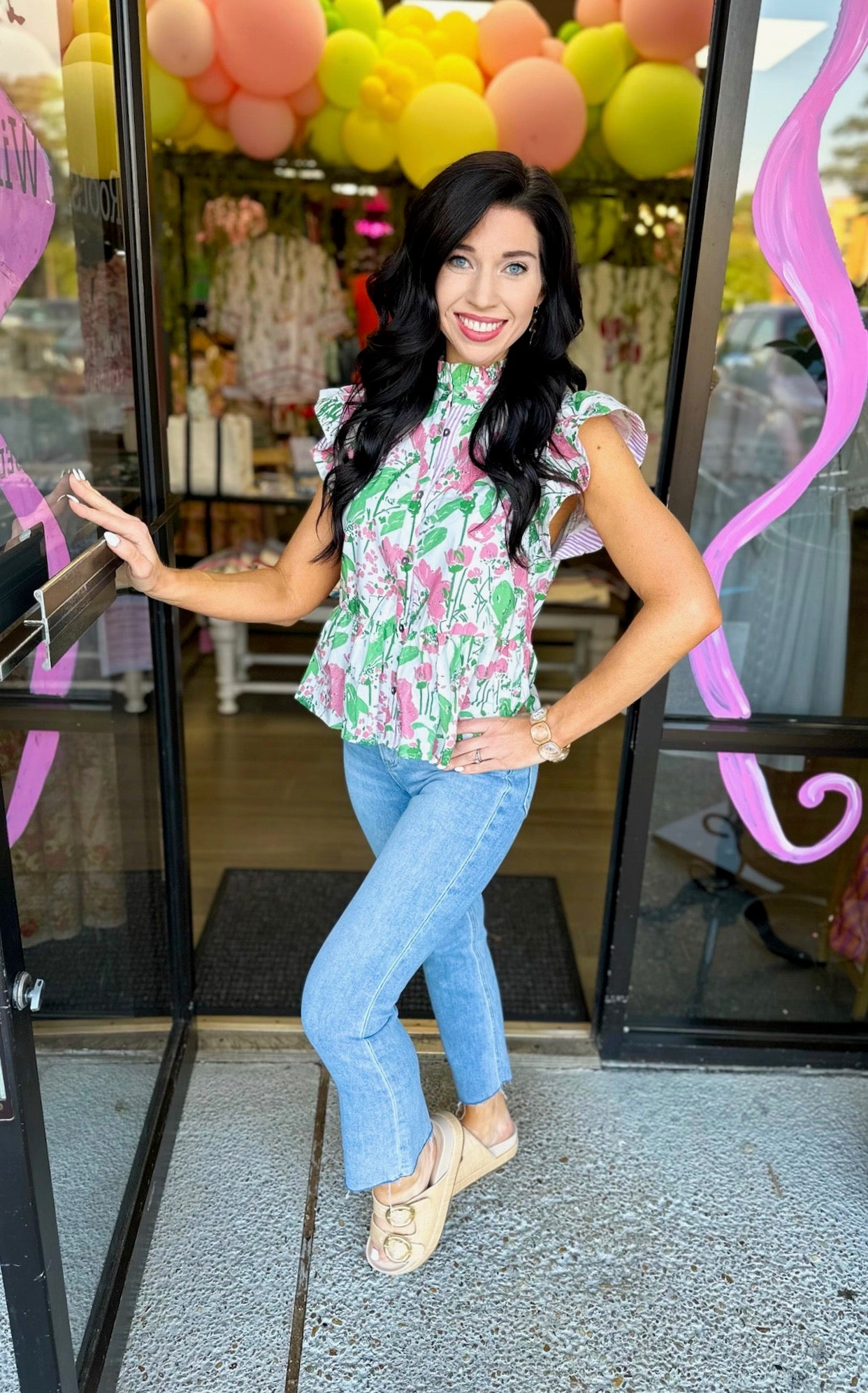 Victora Top - pink