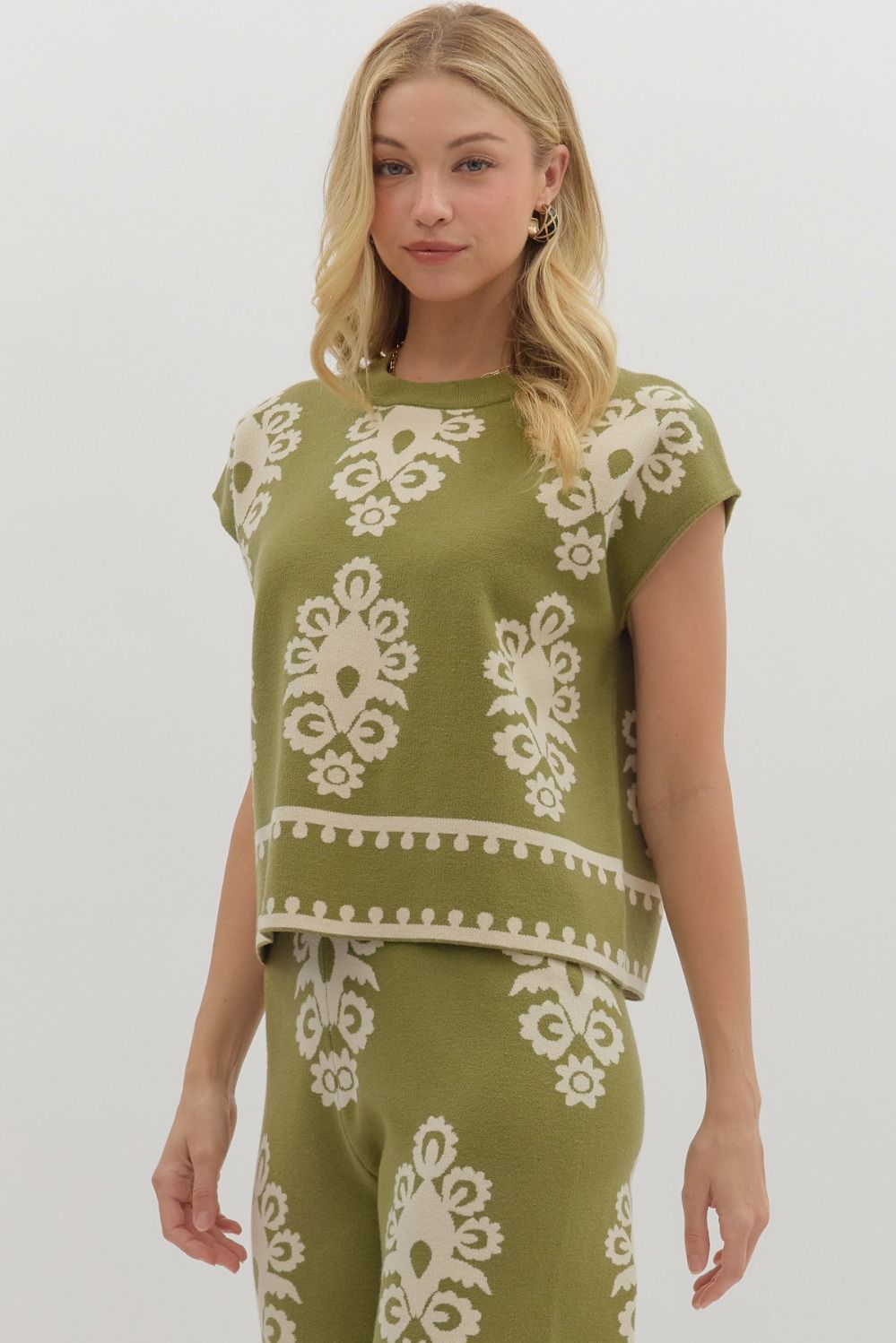 Damask Top