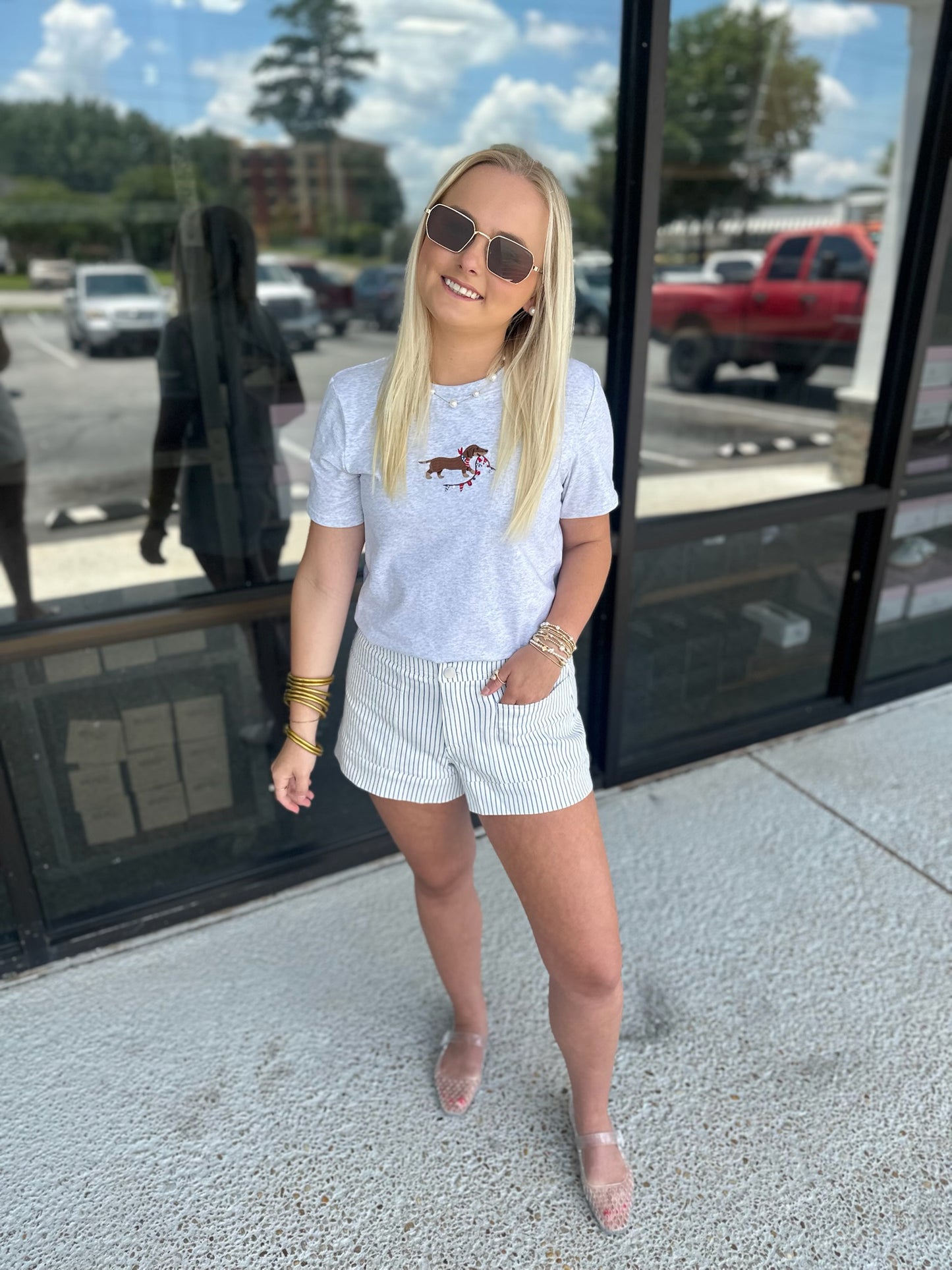 Mid Rise Shorts