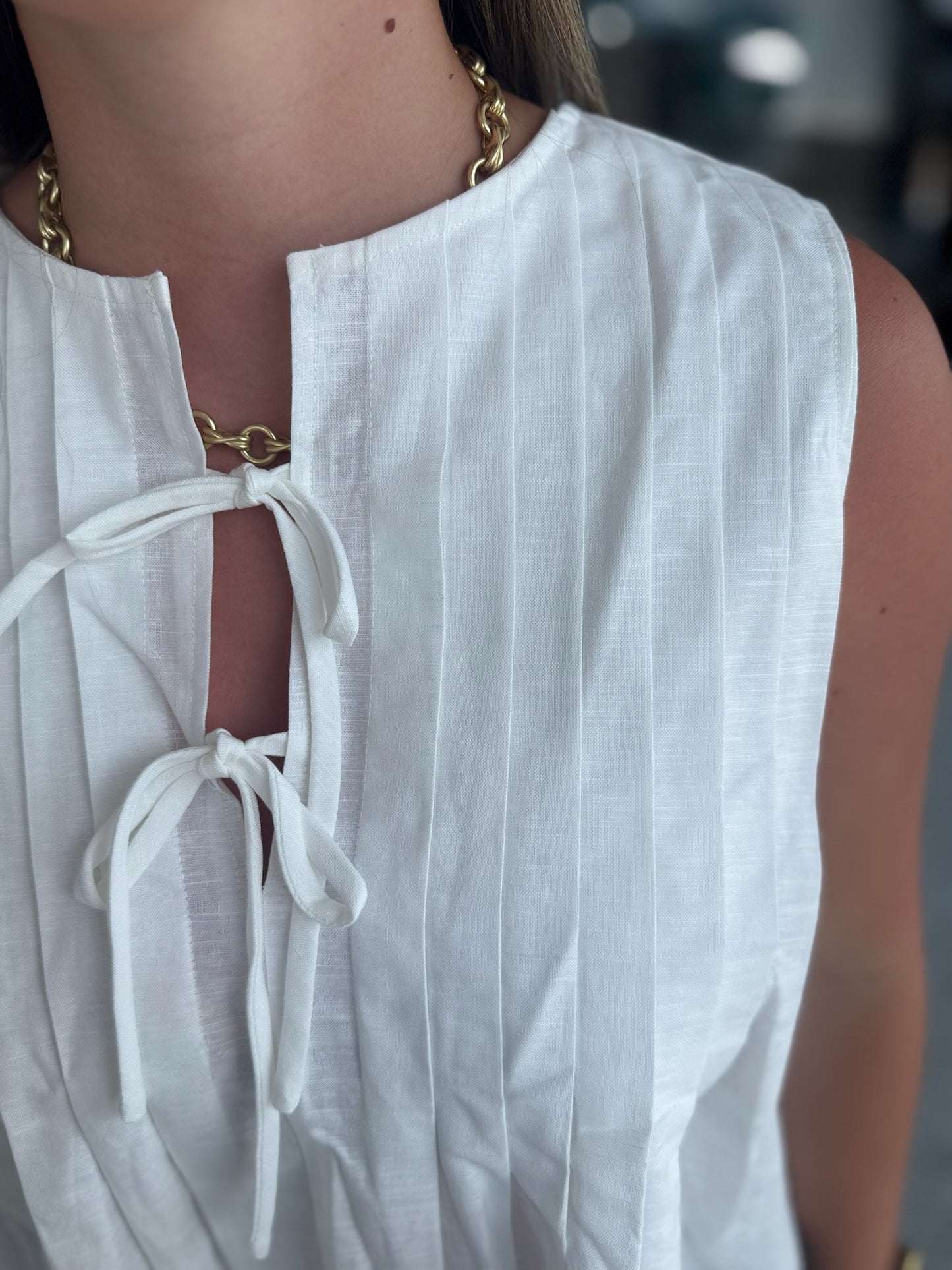 The Bowtiful Babe Top