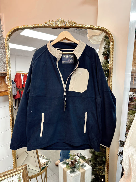 Micro Fleece Jacket - Dark Blue