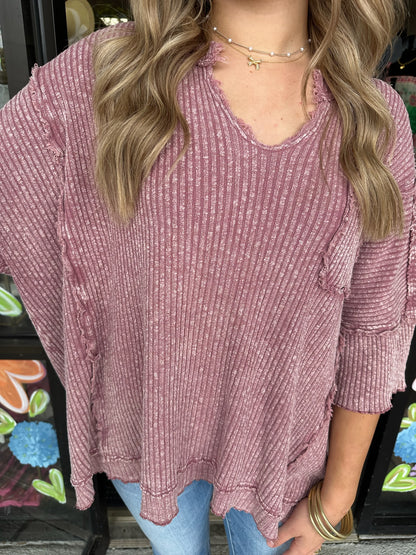 Short Sleeve Mineral Wash