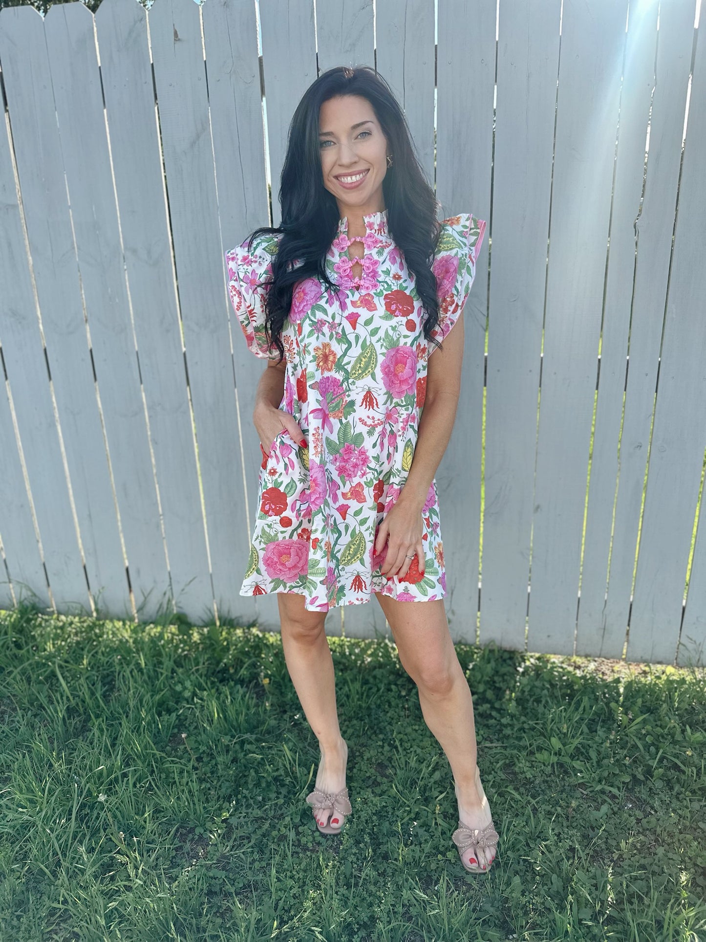 Adelyn Dress - pink