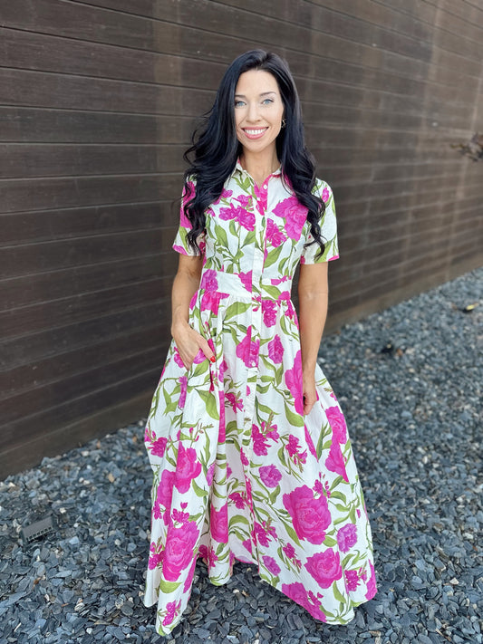 Jess Maxi - ivory mix