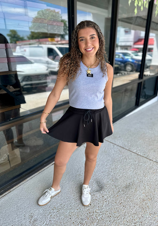 Call It Terry Skort - Black