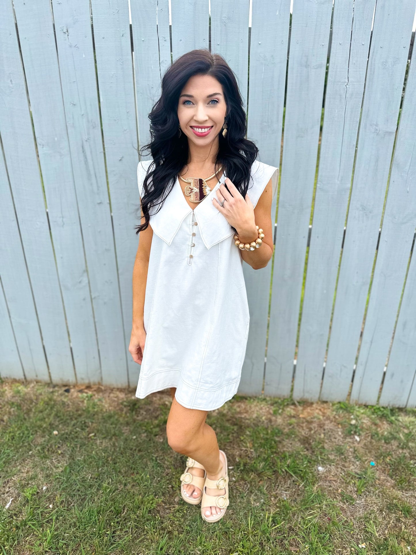Greater Day Mini - White/taupe