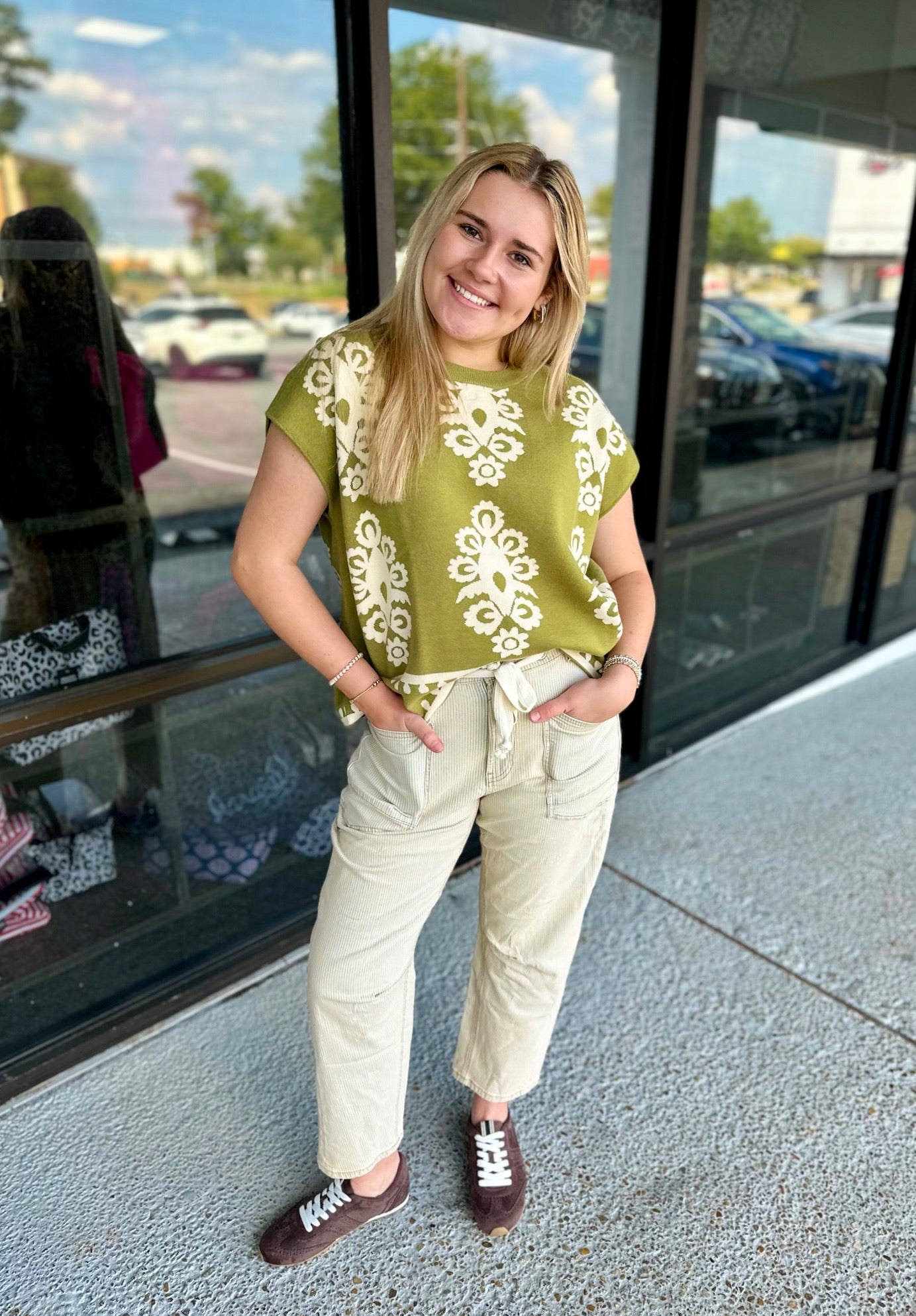 Damask Top