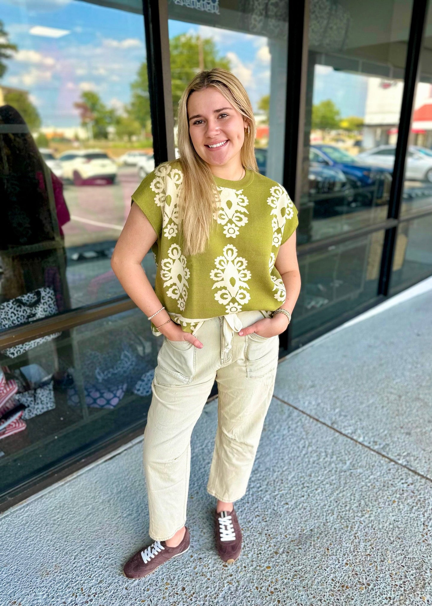 Damask Top