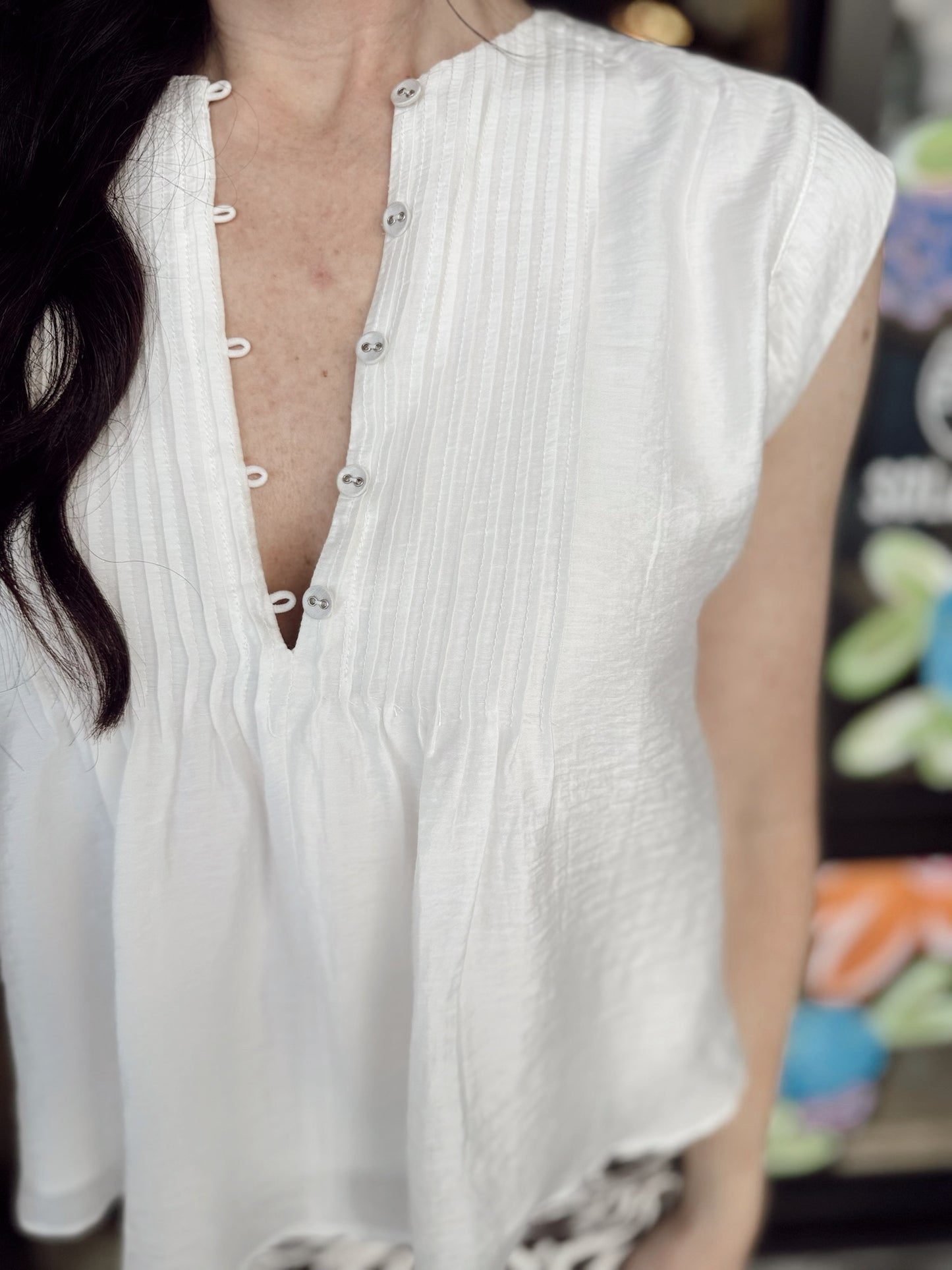 Basic White Button Up