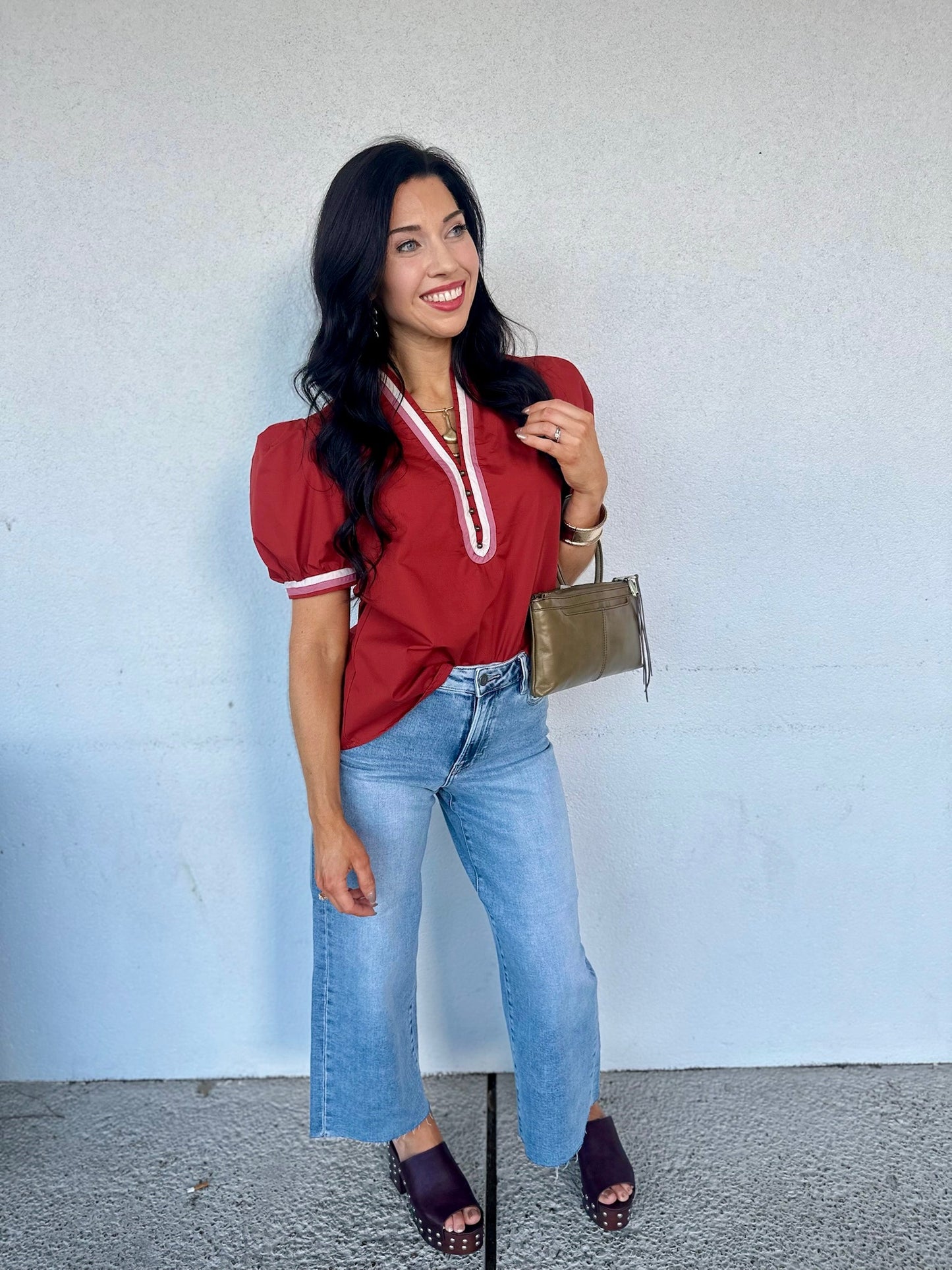 Color Pop Top - rust