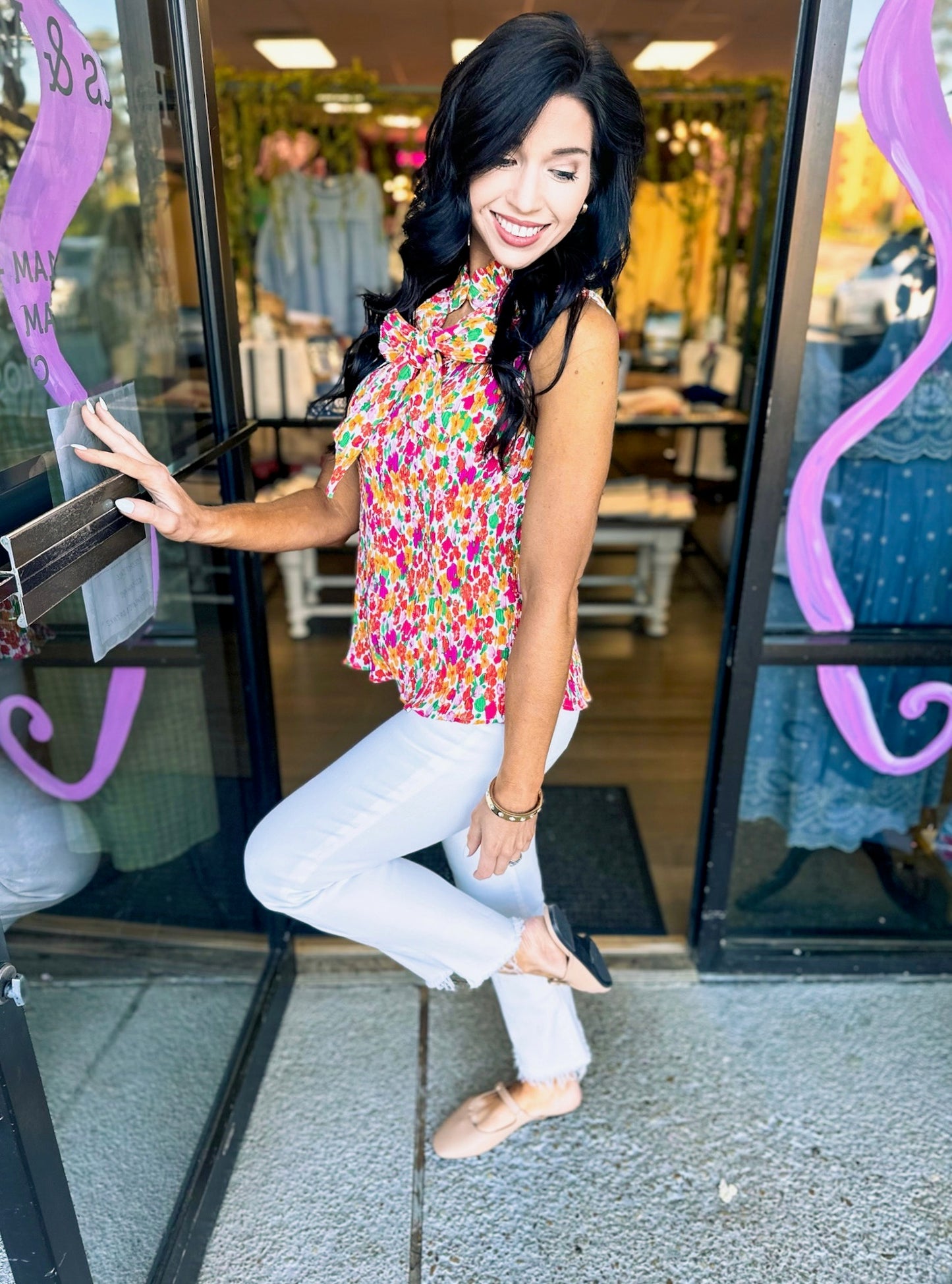 Watercolor Dreams Top - Multi