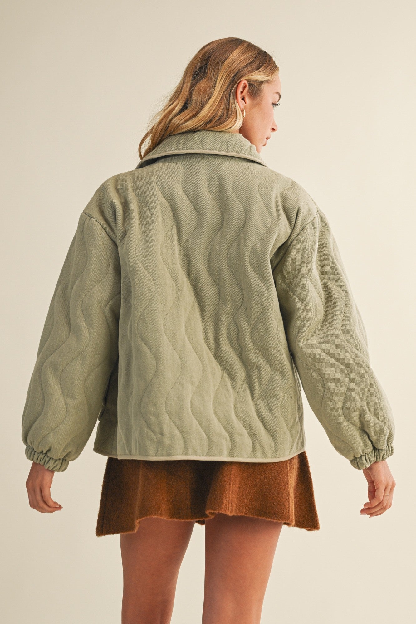 Ride the Wave Quilted Jacket