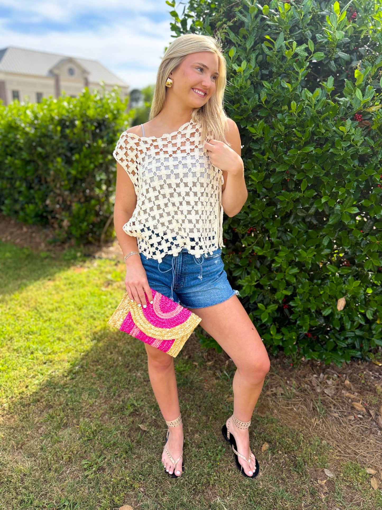 Summer Breeze Top - ecru