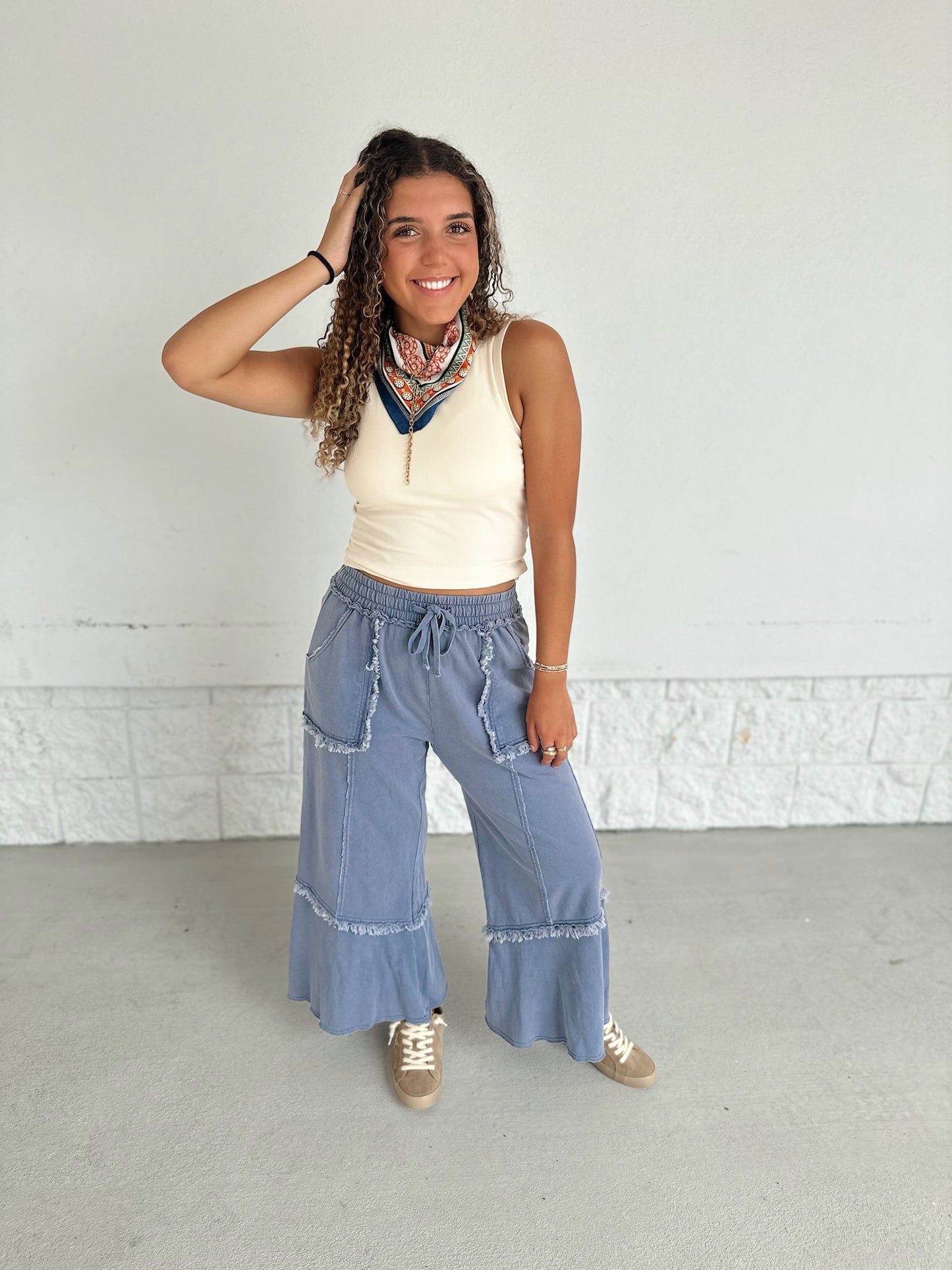 Cute and Flare - Denim Blue