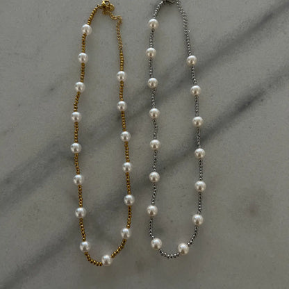 Pearl Beaded Necklace