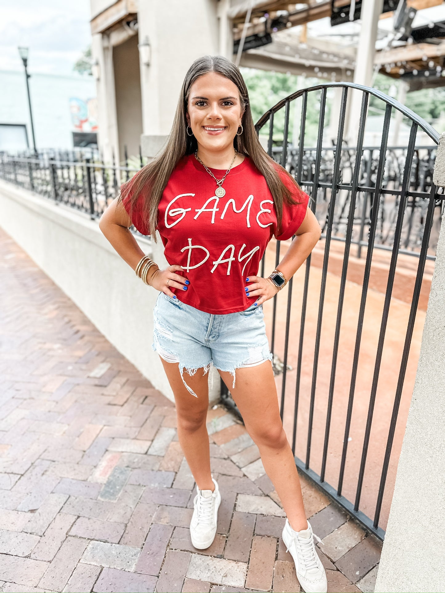 Game Day Tee - Burgundy