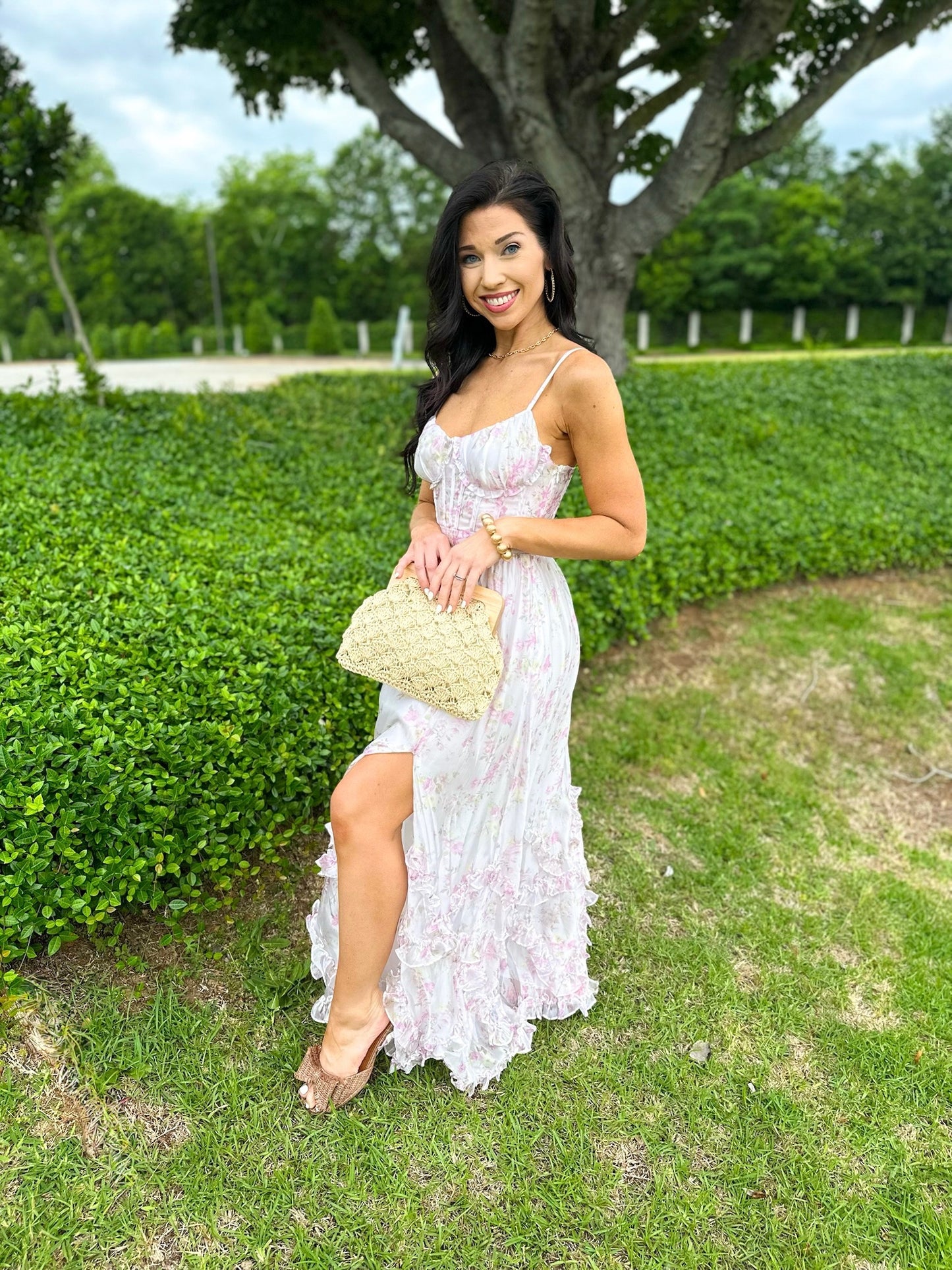 Zoey Maxi - Light Pink Mix