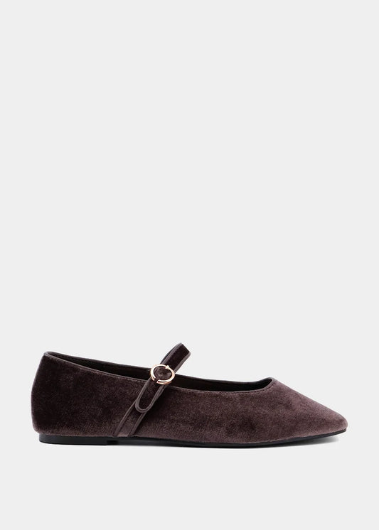 Annabelle - Taupe Velvet