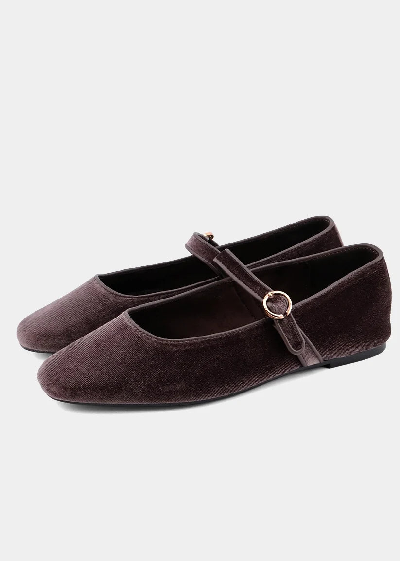 Annabelle - Taupe Velvet